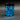 3D Laser Teal Rice Flake (2*5mm)