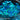 3D Laser Teal Rice Flake (2*5mm)