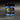 3D Neon Blue Triangle Flake