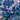 3D Neon Blue Triangle Flake