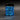 3D Blue Prismatic Flake