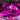 3D Purple Laser Flake