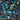 3D Diamond Night Blue Flake