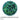 3D Diamond Chamaleon Cyan Flake