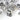 Metallic Blattsilber Silver Metal Leaf