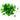 Metallic Blattgold Chrome Green Leaf